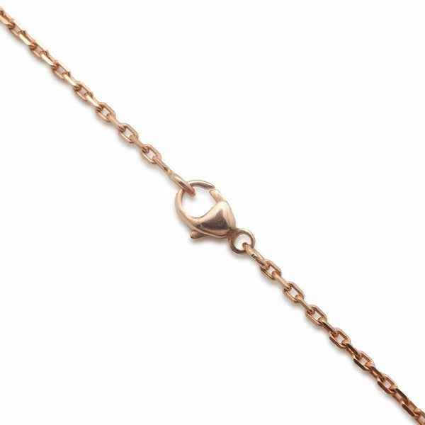 エルメス ネックレス ミニ・ポップアッシュ マロングラッセ/ピンクゴールド金具 アクセサリー ポップH