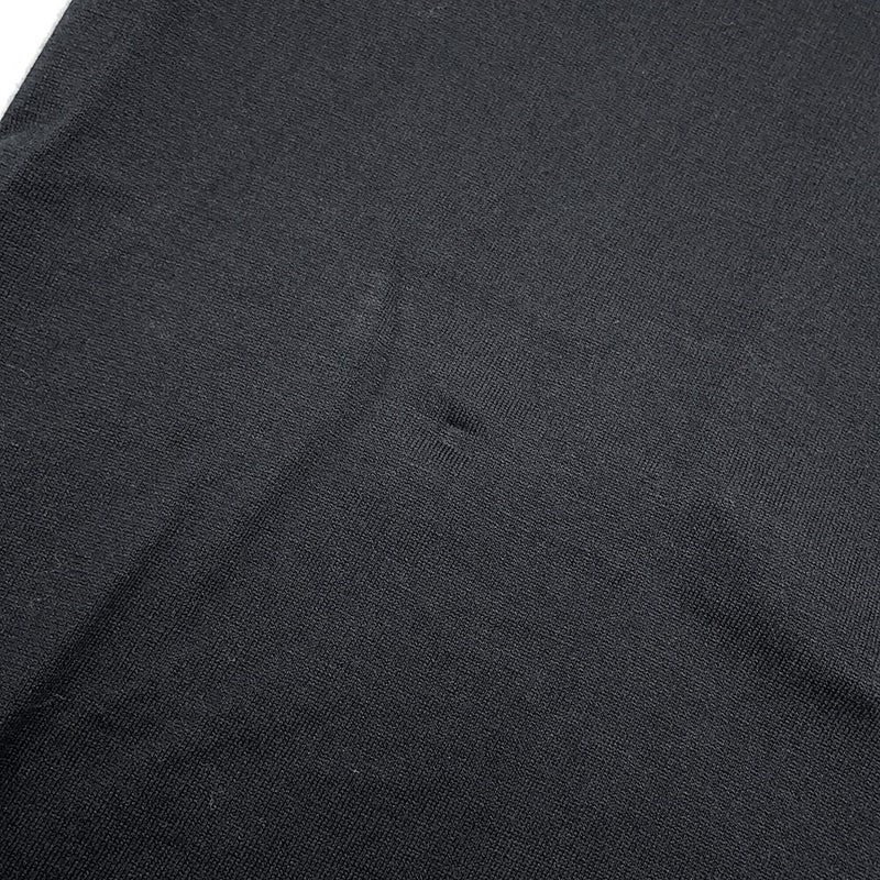 シャネル Ｔシャツ フレンチスリーブ ツイードトリム コットン レディースサイズ38 CHANEL トップス 黒