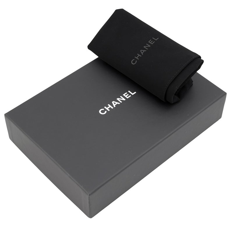 シャネル チェーンウォレット クラシック マトラッセ ココマーク キャビアスキン AP0250 CHANEL 財布 黒
