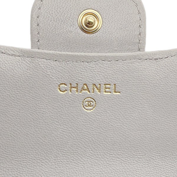 シャネル チェーンショルダーバッグ ミニ マトラッセ ココマーク トップハンドル AP2200 ラムスキン CHANEL