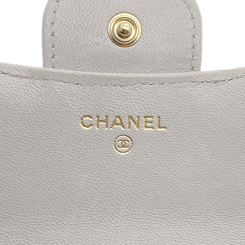 シャネル チェーンショルダーバッグ ミニ マトラッセ ココマーク トップハンドル AP2200 ラムスキン CHANEL