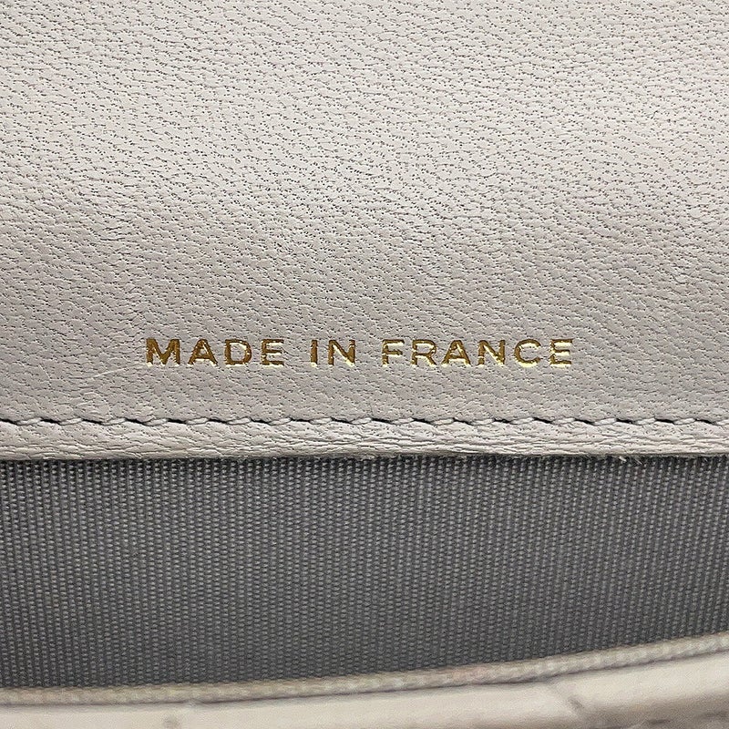 シャネル チェーンショルダーバッグ ミニ マトラッセ ココマーク トップハンドル AP2200 ラムスキン CHANEL
