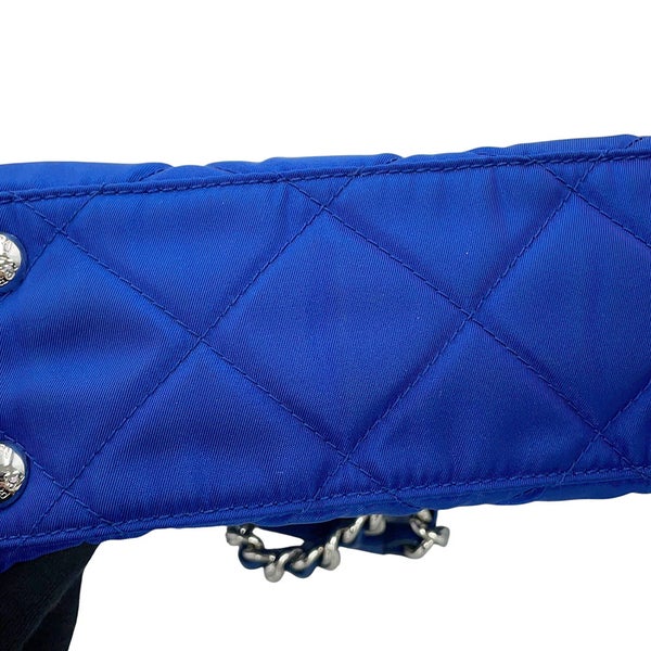 プラダ チェーンショルダーバッグ トライアングルロゴ キルティング ナイロン 1BB072 PRADA アウトレット品