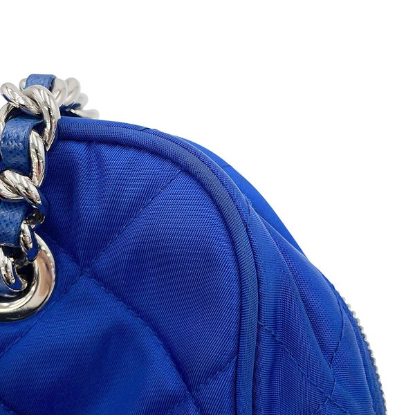 プラダ チェーンショルダーバッグ トライアングルロゴ キルティング ナイロン 1BB072 PRADA アウトレット品