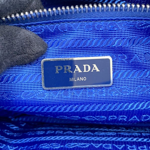 プラダ チェーンショルダーバッグ トライアングルロゴ キルティング ナイロン 1BB072 PRADA アウトレット品