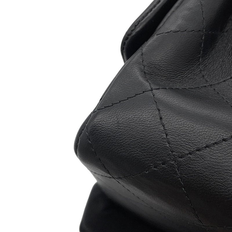 シャネル チェーンショルダーバッグ ココマーク ラムスキン A69900 CHANEL ミニ フラップ バッグ 黒