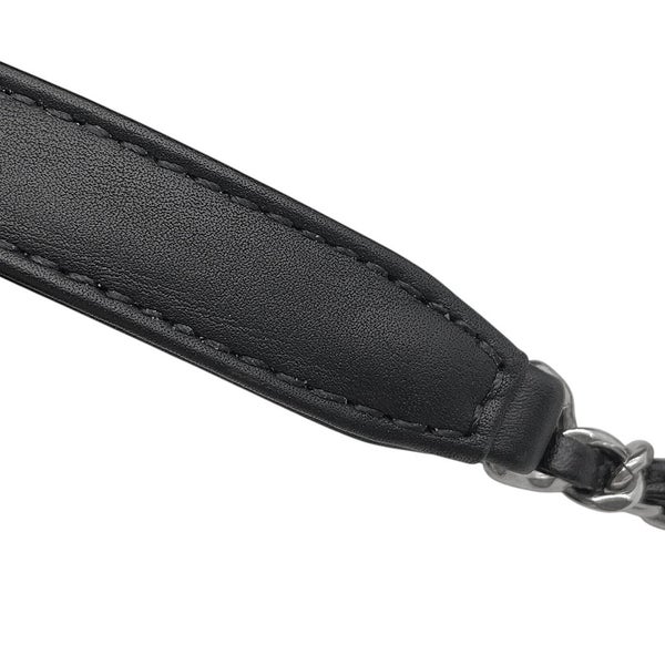 シャネル トートバッグ ドーヴィルライン ミニ ロゴ ラメツイード/レザー A86374 CHANEL バッグ 黒