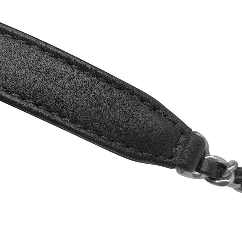 シャネル トートバッグ ドーヴィルライン ミニ ロゴ ラメツイード/レザー A86374 CHANEL バッグ 黒