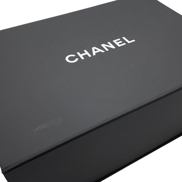 シャネル トートバッグ ドーヴィルライン ミニ ロゴ ラメツイード/レザー A86374 CHANEL バッグ 黒
