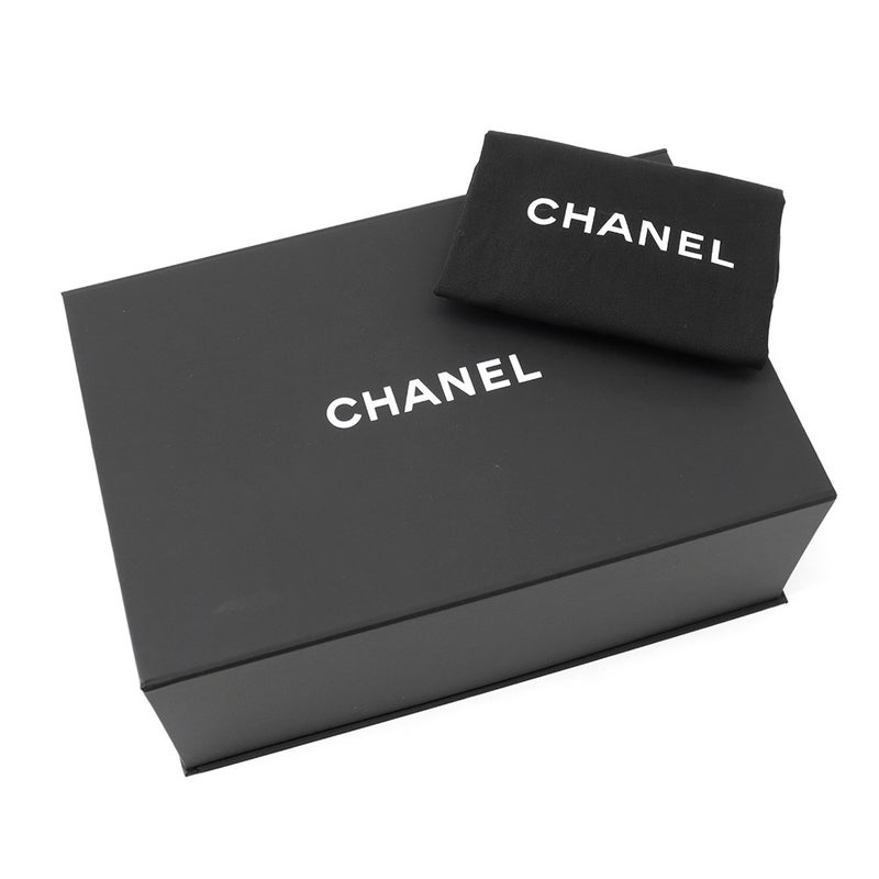 シャネル トートバッグ ドーヴィルライン ミニ ロゴ ラメツイード/レザー A86374 CHANEL バッグ 黒