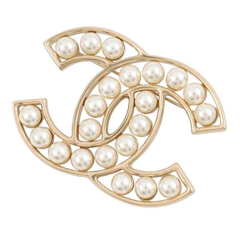 シャネル ブローチ ココマーク メタル フェイクパール A64978 B23V CHANEL アクセサリー