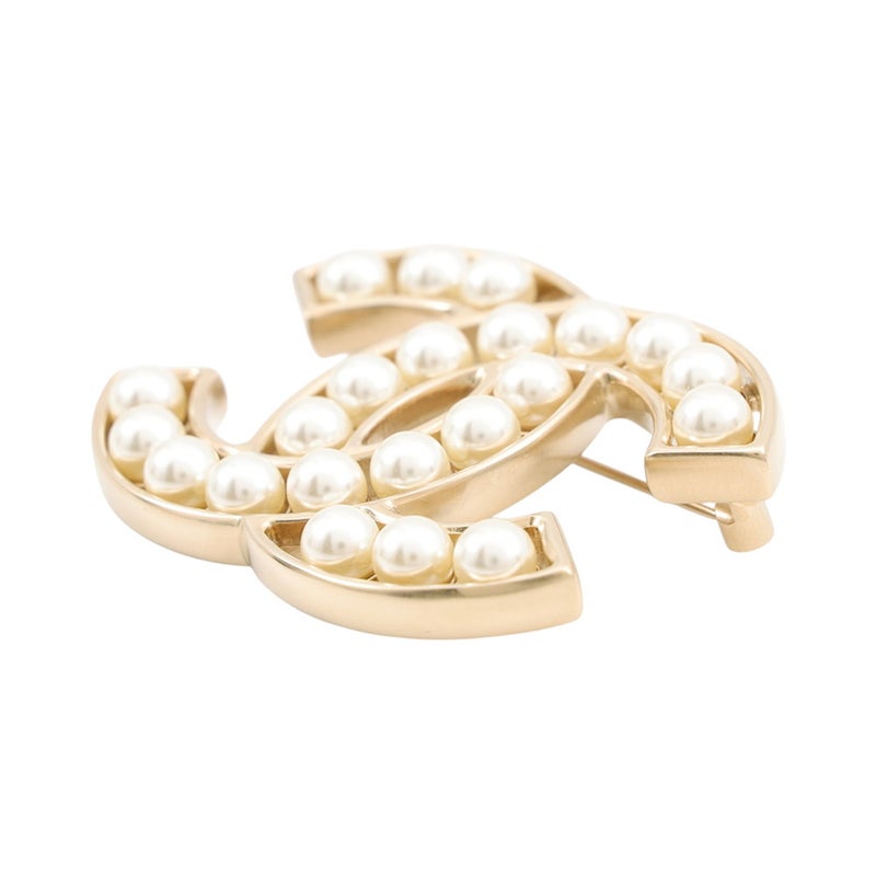 シャネル ブローチ ココマーク メタル フェイクパール A64978 B23V CHANEL アクセサリー
