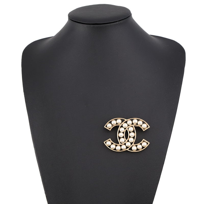 シャネル ブローチ ココマーク メタル フェイクパール A64978 B23V CHANEL アクセサリー