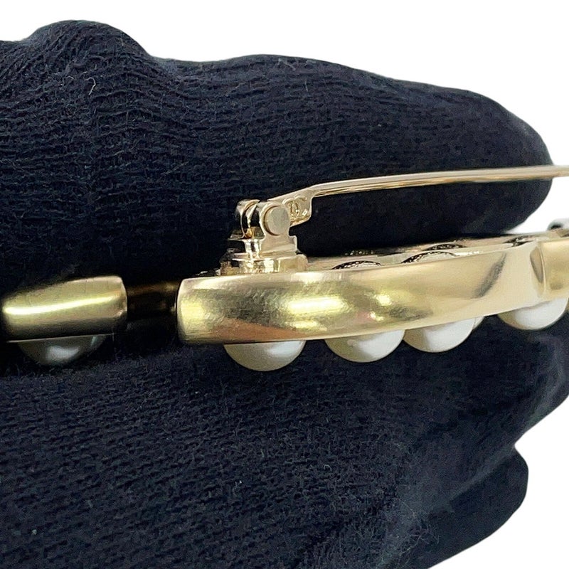 シャネル ブローチ ココマーク メタル フェイクパール A64978 B23V CHANEL アクセサリー