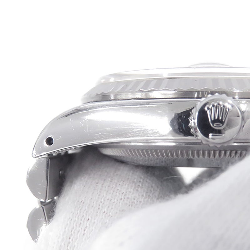 ロレックス デイトジャスト36 E番 SS/K18ホワイトゴールド 16234 ROLEX 腕時計 シルバー文字盤