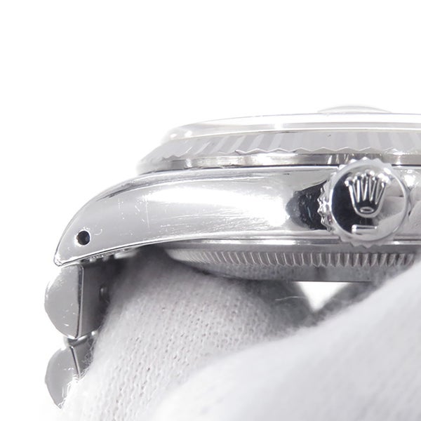 ロレックス デイトジャスト36 E番 SS/K18ホワイトゴールド 16234 ROLEX 腕時計 シルバー文字盤