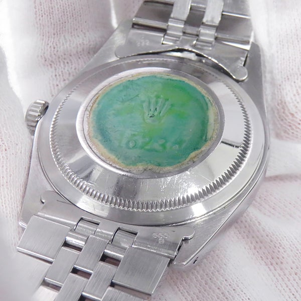 ロレックス デイトジャスト36 E番 SS/K18ホワイトゴールド 16234 ROLEX 腕時計 シルバー文字盤