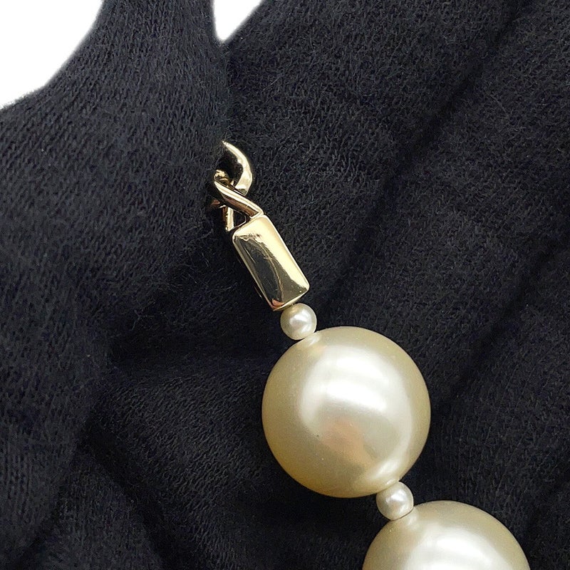 シャネル パールチェーンウォレット マトラッセ ココマーク ラムスキン AP1841 CHANEL 財布 黒