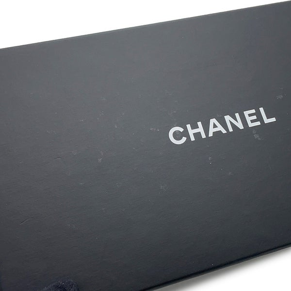 シャネル パールチェーンウォレット マトラッセ ココマーク ラムスキン AP1841 CHANEL 財布 黒