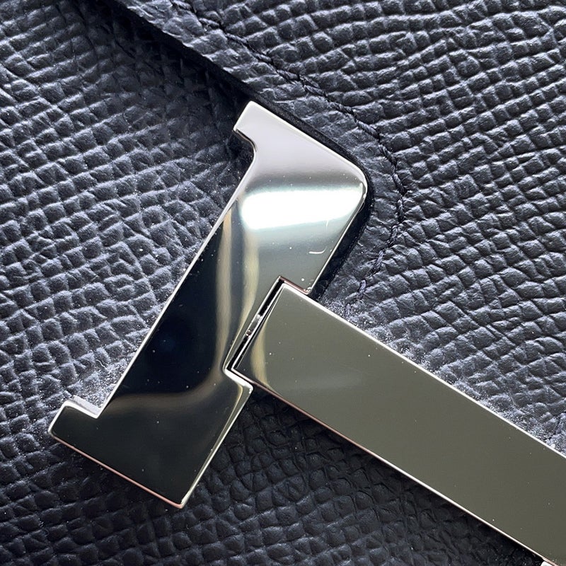 エルメス 財布 コンスタンス スリム ブラック/シルバー金具 エプソン K刻印 HERMES 財布 黒