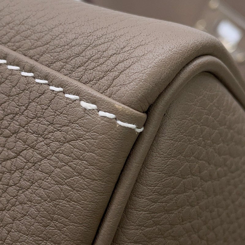 エルメス ケリーメッセンジャーPM エトゥープ/シルバー金具 エバーカラー G刻印 HERMES バッグ