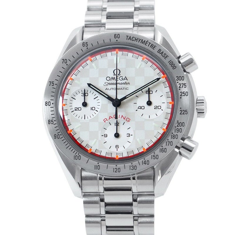 オメガ スピードマスター レーシング ミハエル・シューマッハ 限定4000本 3517.30 OMEGA 腕時計 黒文字盤