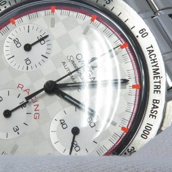 オメガ スピードマスター レーシング ミハエル・シューマッハ 限定4000本 3517.30 OMEGA 腕時計 黒文字盤