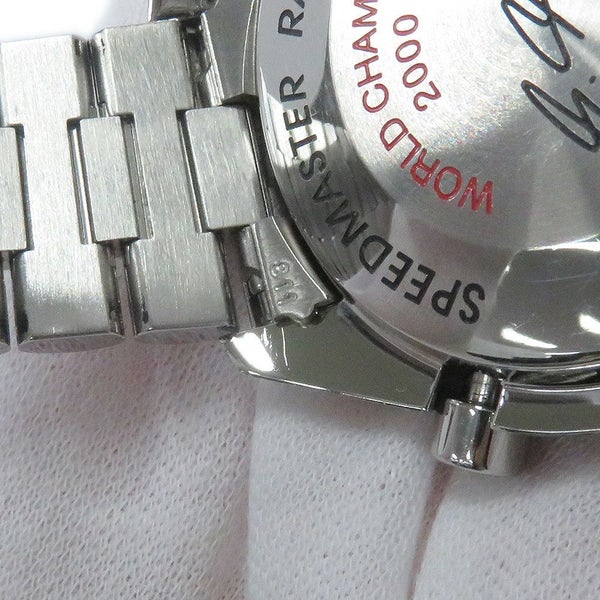 オメガ スピードマスター レーシング ミハエル・シューマッハ 限定4000本 3517.30 OMEGA 腕時計 黒文字盤