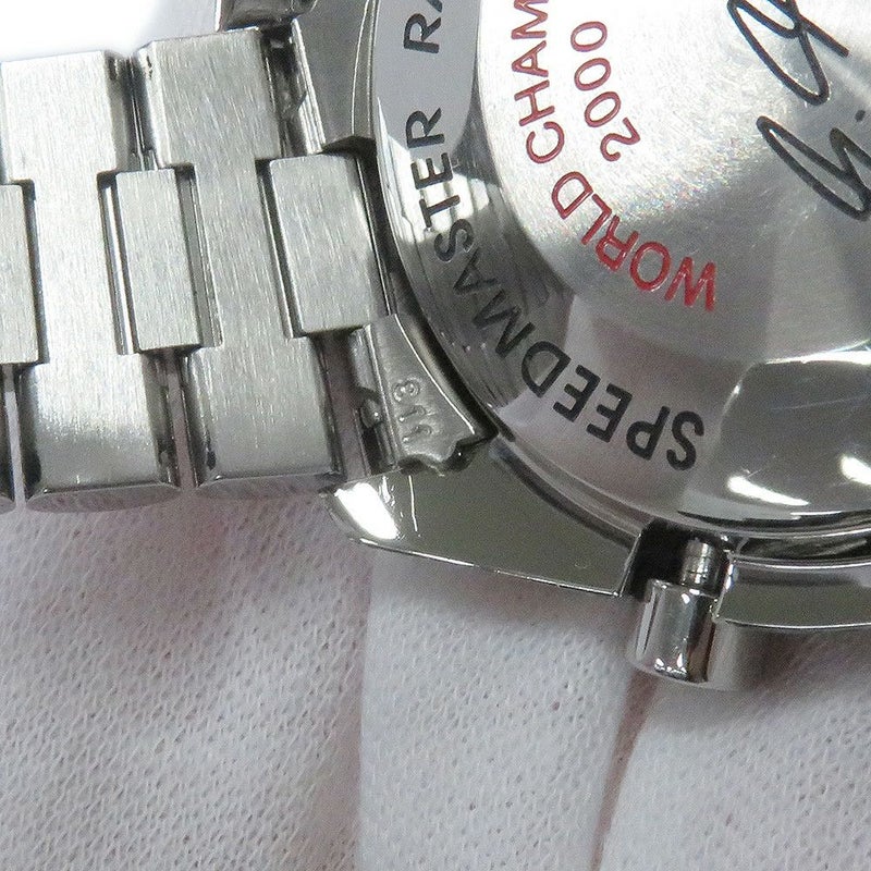 オメガ スピードマスター レーシング ミハエル・シューマッハ 限定4000本 3517.30 OMEGA 腕時計 黒文字盤