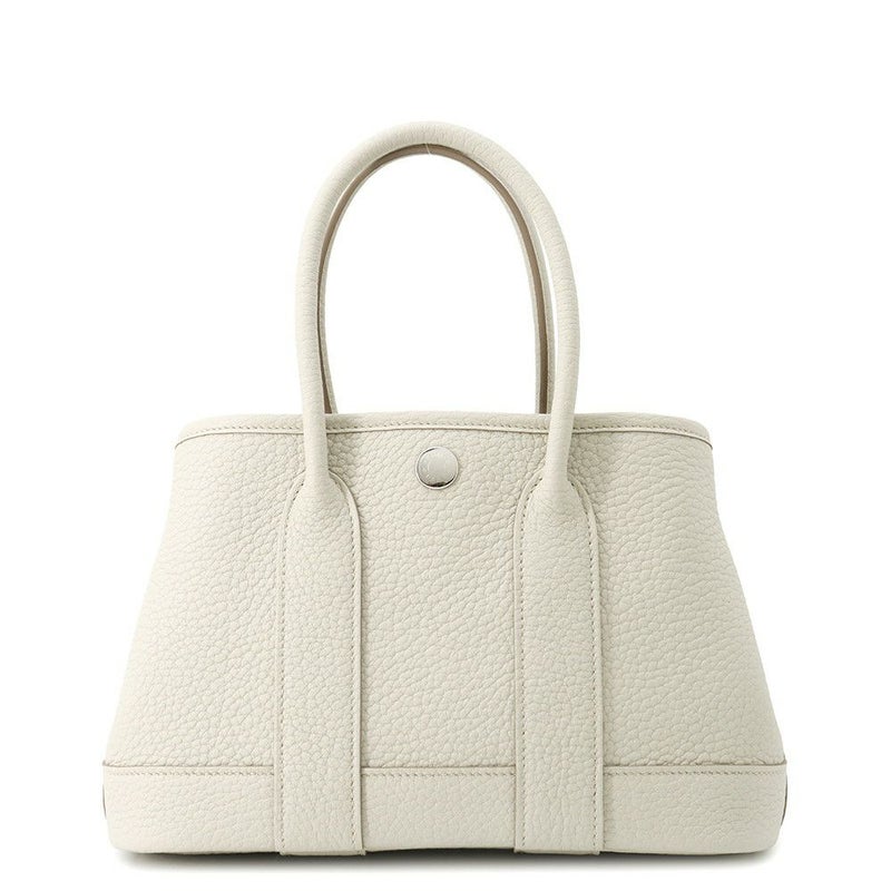 エルメス トートバッグ ネオ・ガーデン 23 ガーデンパーティ ベトン/シルバー金具 ネゴンダ W刻印