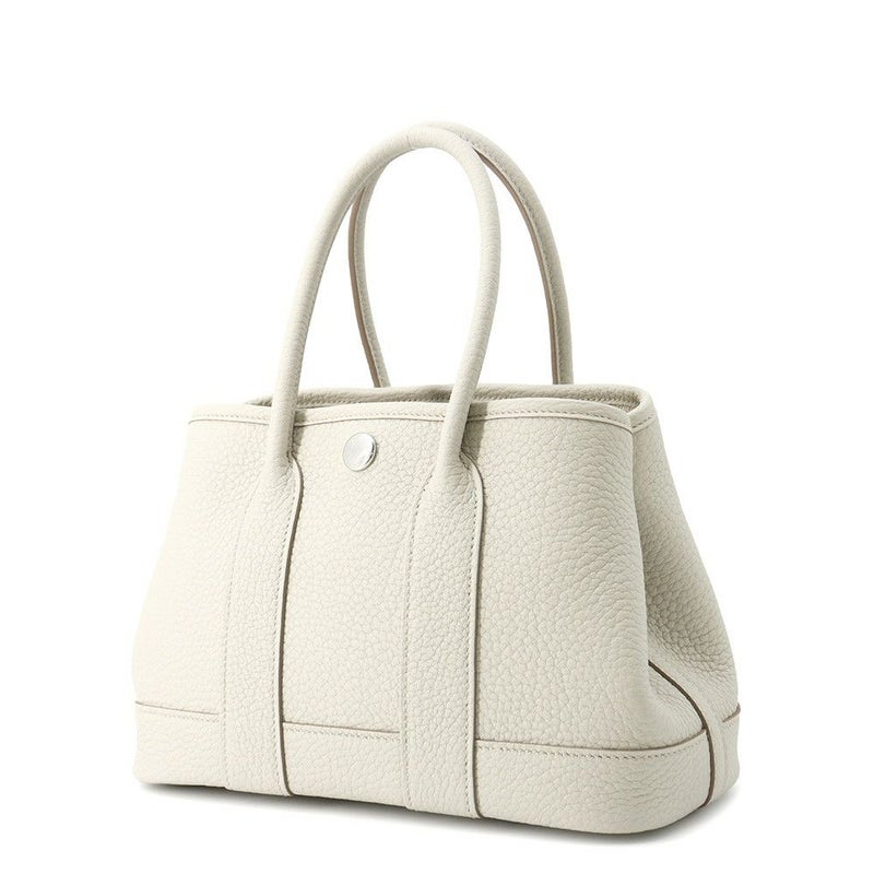 エルメス トートバッグ ネオ・ガーデン 23 ガーデンパーティ ベトン/シルバー金具 ネゴンダ W刻印