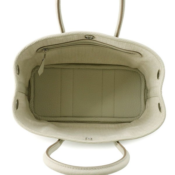 エルメス トートバッグ ネオ・ガーデン 23 ガーデンパーティ ベトン/シルバー金具 ネゴンダ W刻印