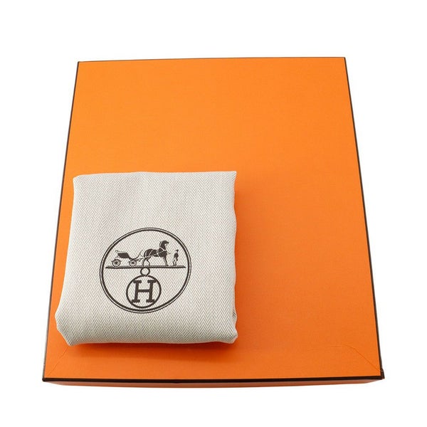 エルメス ネオ・ガーデン 23 ガーデンパーティ ヴェールアマンド/エクリュ/シルバー金具 トワルアッシュヴァイキング/ネゴンダ K刻印