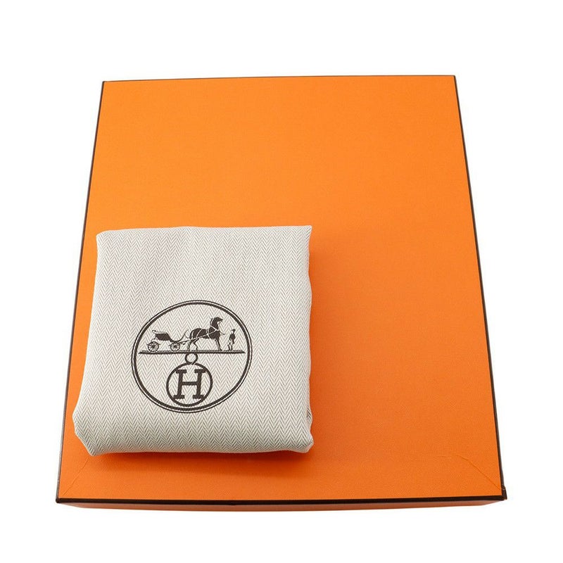 エルメス ネオ・ガーデン 23 ガーデンパーティ ヴェールアマンド/エクリュ/シルバー金具 トワルアッシュヴァイキング/ネゴンダ K刻印