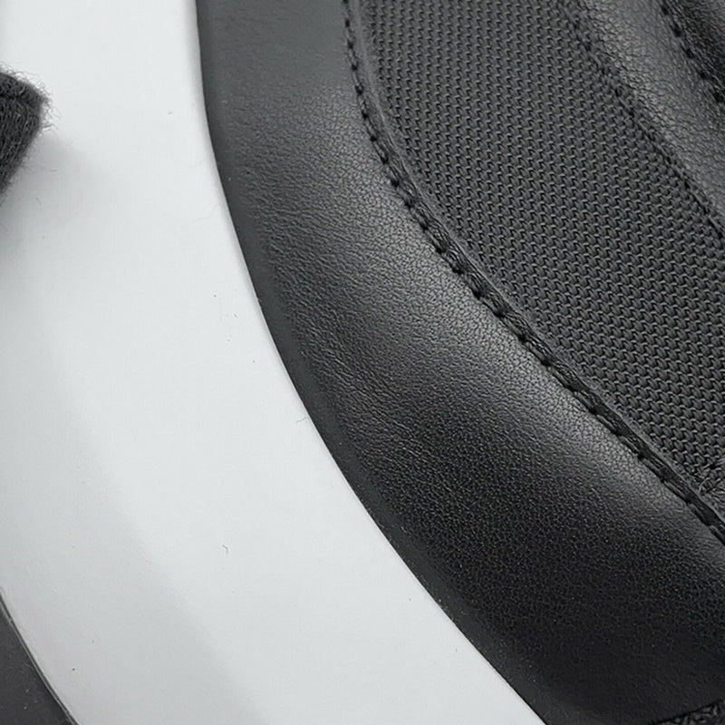 エルメス スニーカー グラム テクニカル ファブリック レザー メンズサイズ41 HERMES 靴 黒 白