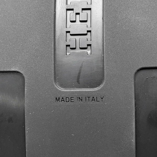 エルメス スニーカー グラム テクニカル ファブリック レザー メンズサイズ41 HERMES 靴 黒 白