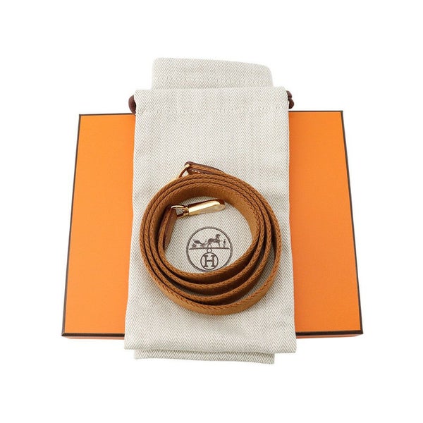 エルメス ショルダーバッグ エブリンTPM アマゾン 111cm ゴールド/ゴールド金具 トリヨンクレマンス K刻印 HERMES Evelyne