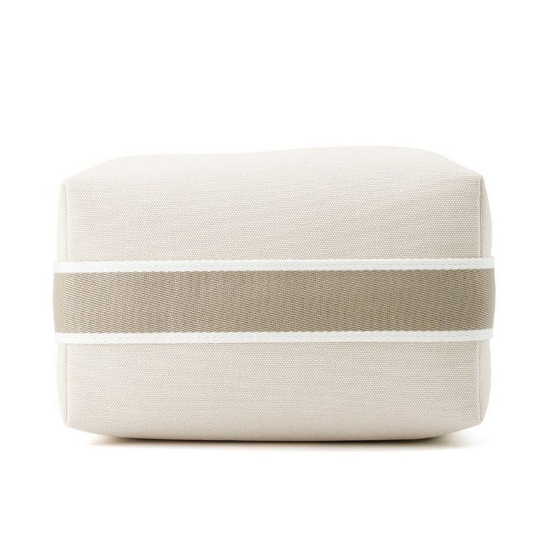 エルメス ポーチ ブリッド・ア・ブラックPM ベージュ/シルバー金具 キャンバス HERMES バッグ 小物入れ