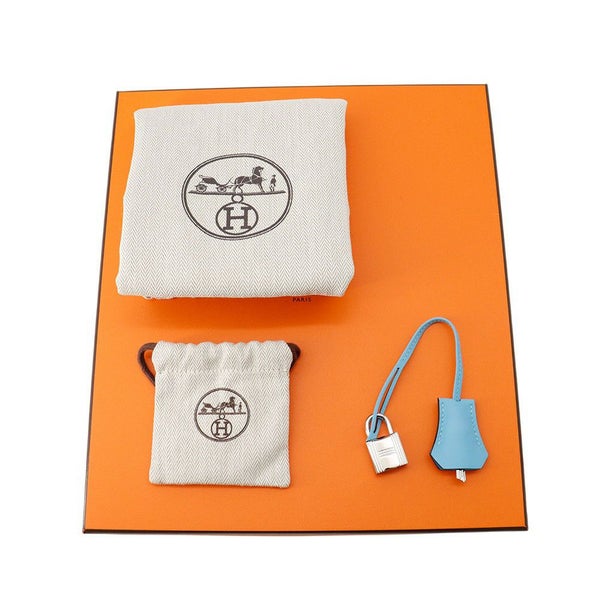 エルメス バーキン25 セレステ/シルバー金具 スイフト W刻印 HERMES Birkin ハンドバッグ