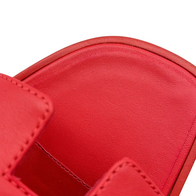 エルメス サンダル オラン レザー レディースサイズ37 1/2 HERMES 靴