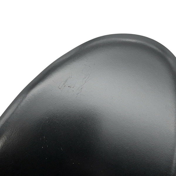 エルメス サンダル アジャッチオ レザー レディースサイズ38 HERMES 靴 黒