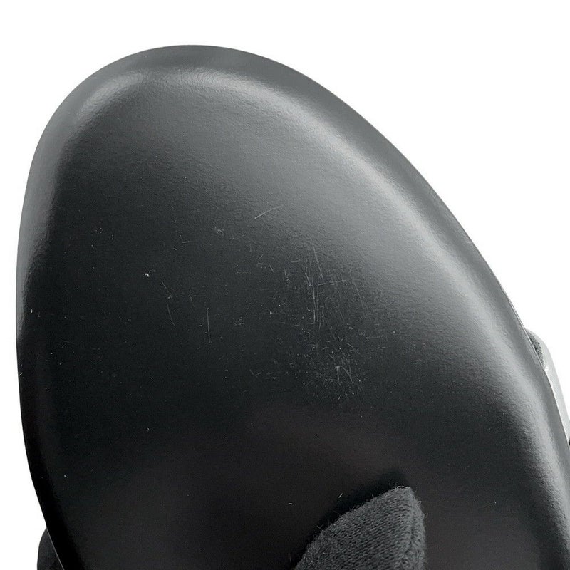 エルメス サンダル アジャッチオ レザー レディースサイズ38 HERMES 靴 黒