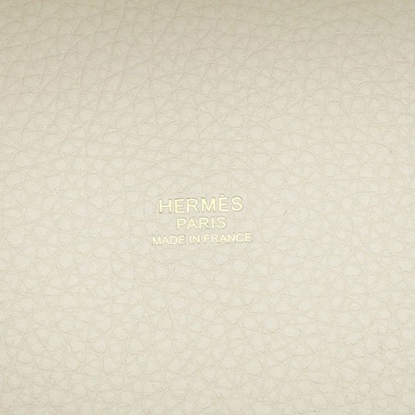 エルメス ハンドバッグ ピコタンロックPM クレ/ゴールド金具 トリヨンクレマンス K刻印 HERMES トートバッグ