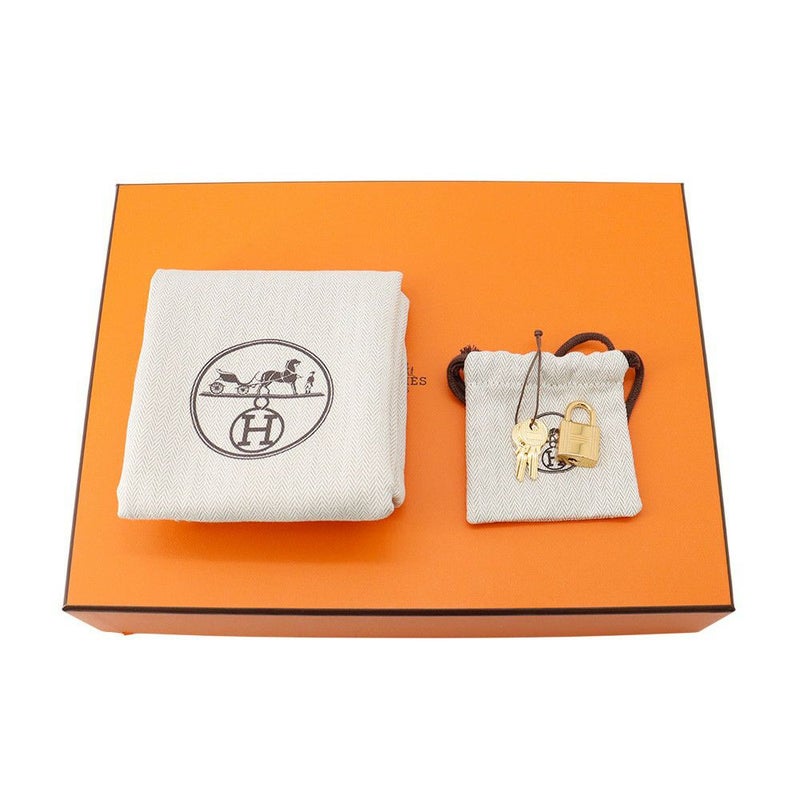 エルメス ハンドバッグ ピコタンロックPM クレ/ゴールド金具 トリヨンクレマンス K刻印 HERMES トートバッグ