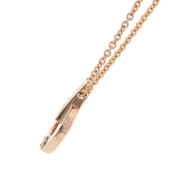 ブルガリ ネックレス ブルガリ・ブルガリ オープンワーク マザーオブパール ダイヤモンド 0.06ct K18PG 357546 BVLGARI