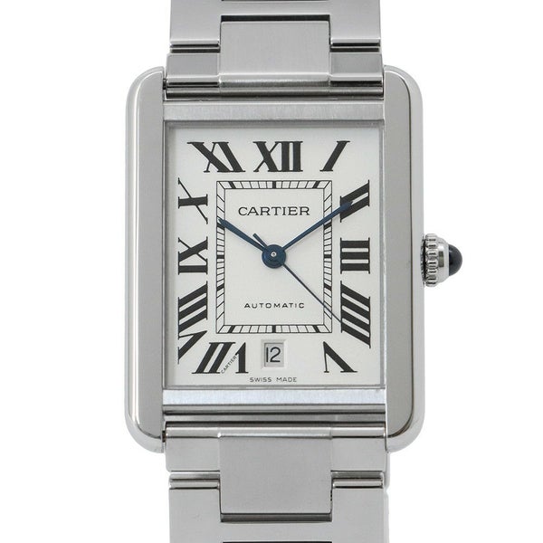 カルティエ タンク ソロ XL W5200028 Cartier 腕時計 シルバー文字盤