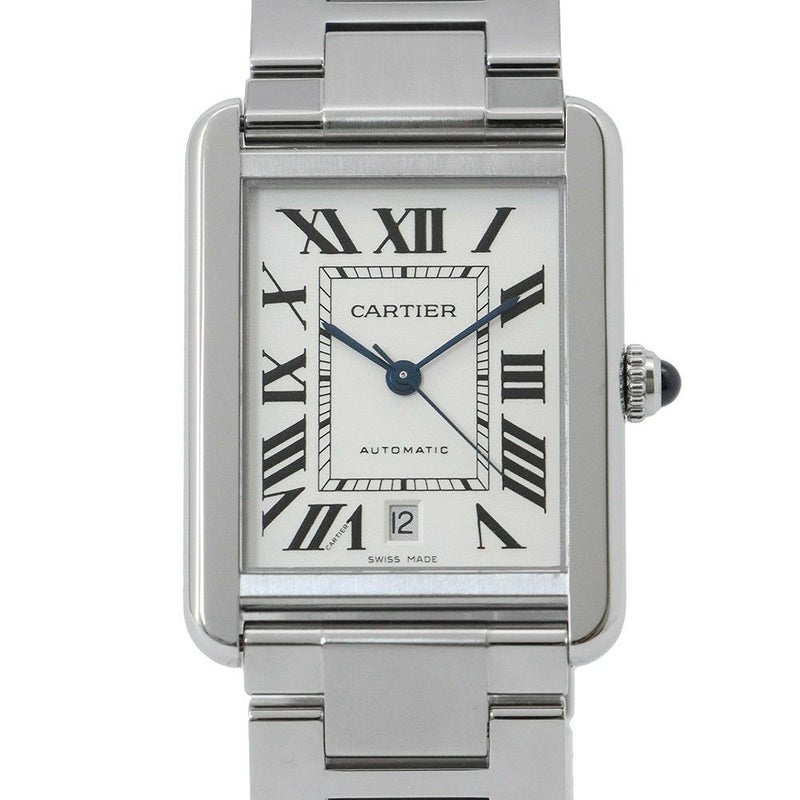 カルティエ タンク ソロ XL W5200028 Cartier 腕時計 シルバー文字盤