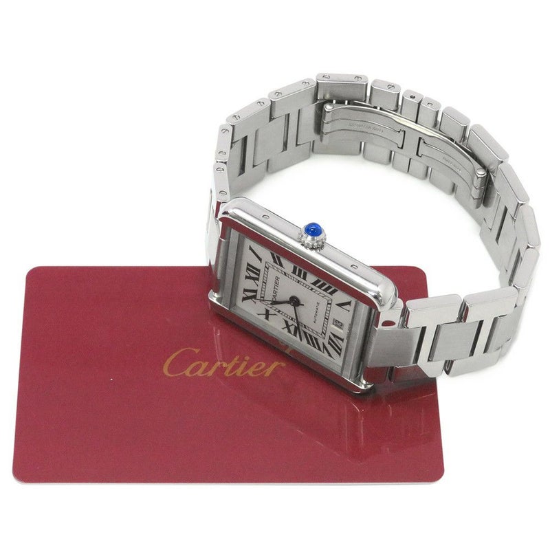 カルティエ タンク ソロ XL W5200028 Cartier 腕時計 シルバー文字盤