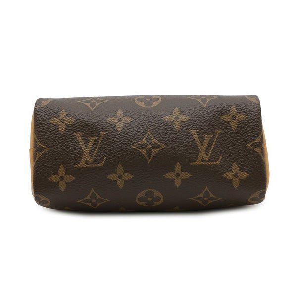 ルイヴィトン ハンドバッグ モノグラム ナノ・スピーディ M81085 LOUIS VUITTON 2wayショルダーバッグ