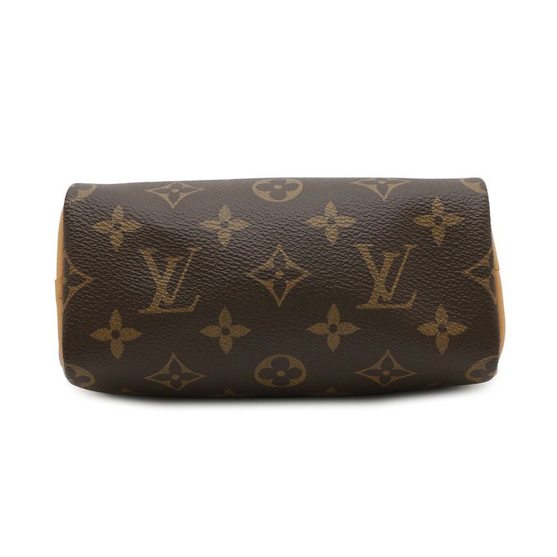 ルイヴィトン ハンドバッグ モノグラム ナノ・スピーディ M81085 LOUIS VUITTON 2wayショルダーバッグ